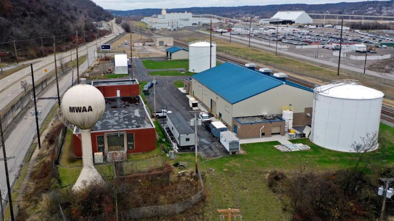 FILE - This is a portion of the Municipal Water Authority of Aliquippa, Pa., shown on Dec. 11, 2023, in Aliquippa, Pa. (Gene J Puskar / AP Photo, File)