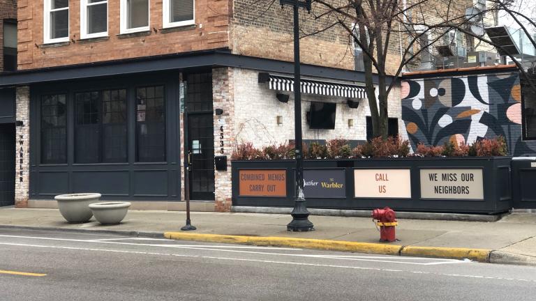 "We miss our neighbors." A simple truth shared by a restaurant in Lincoln Square. (Patty Wetli / Flickr) "We miss our neighbors." A simple truth shared by a restaurant in Lincoln Square. (Patty Wetli / Flickr)