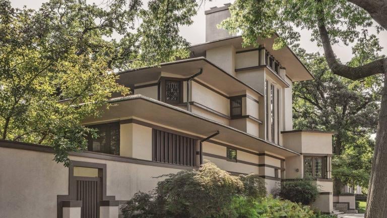 The William G. Fricke House, designed by Frank Lloyd Wright, is one of the stops on the 2019 Wright Plus Housewalk. (Frank Lloyd Wright Trust / Facebook)