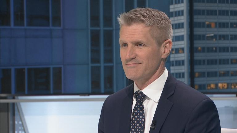 Robert “Wes” Wheeler Jr., Chicago’s Special Agent in Charge, appears on "Chicago Tonight" on April 10, 2023. (WTTW News)