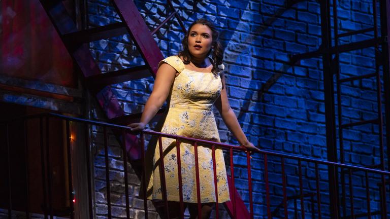 Mikaela Bennett “West Side Story” at Lyric Opera of Chicago. (Photo credit: Todd Rosenberg)