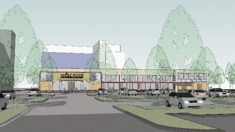 Rendering of Whole Foods slated to be built in Englewood in 2016