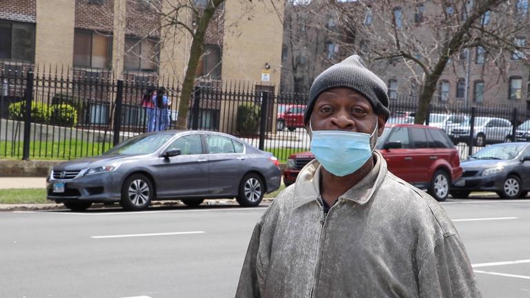 Kenwood resident Willie Horton lost his job due to Chicago's COVID-19 shutdown. “People are dropping like flies and the young folks really don’t realize it,” Horton said. "They’re the ones giving the older folks the virus. So I can understand, it’s best to be safe.”