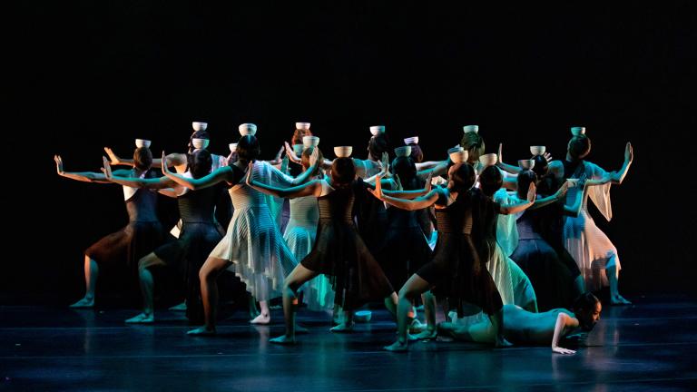 “Vessels Bearing” by Xiang Xu (Photo by Cheryl Mann)