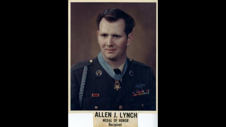 Chicago native Allen Lynch is one of 74 living veterans to have received the Medal of Honor. (Courtesy Pritzker Military Museum & Library)