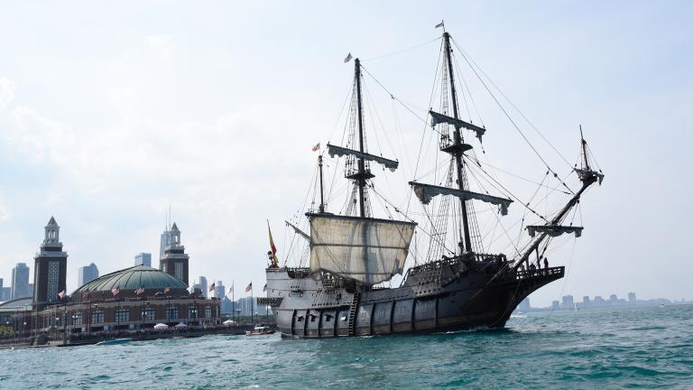 Tall Ships Chicago at Navy Pier returns this weekend. (Jeff Brown / Navy Pier, Inc.)