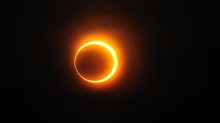 A file photo of previous annular eclipse. (Courtesy of NASA)