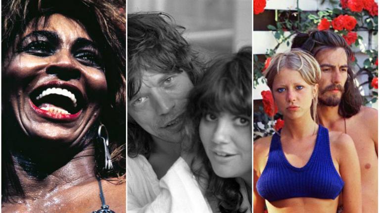 Tina Turner (Henry Diltz) Mick Jagger and Linda Ronstadt (Carinthia West) Pattie Boyd and George Harrison (Pattie Boyd) 