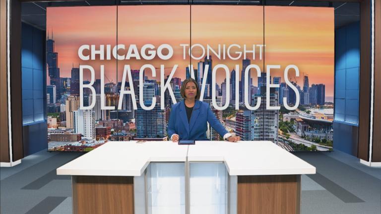 Brandis Friedman hosts "Chicago Tonight: Black Voices" on Feb. 26, 2025. (WTTW News)