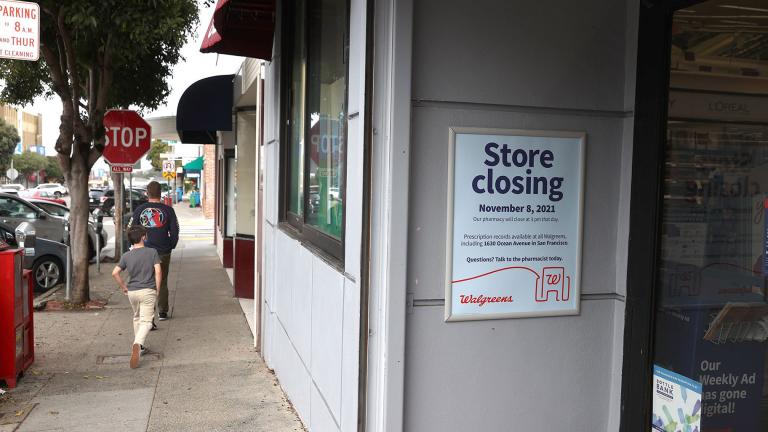 Walgreens and other drug stores have closed thousands of stores in recent years. (Justin Sullivan / Getty Images)