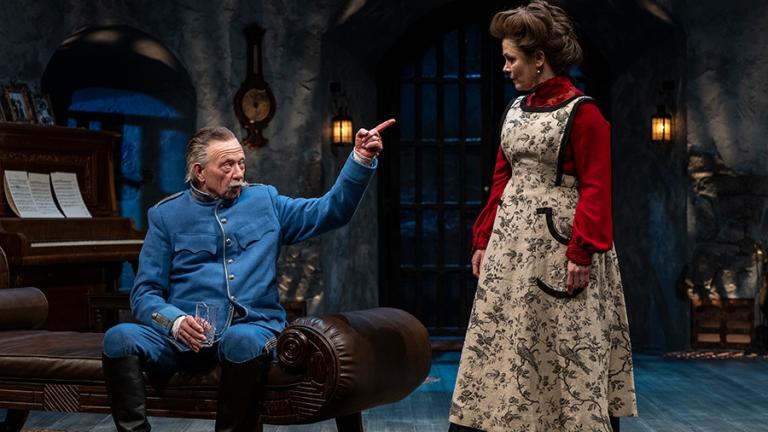 "The Dance of Death" at Steppenwolf (Michael Brosilow) 