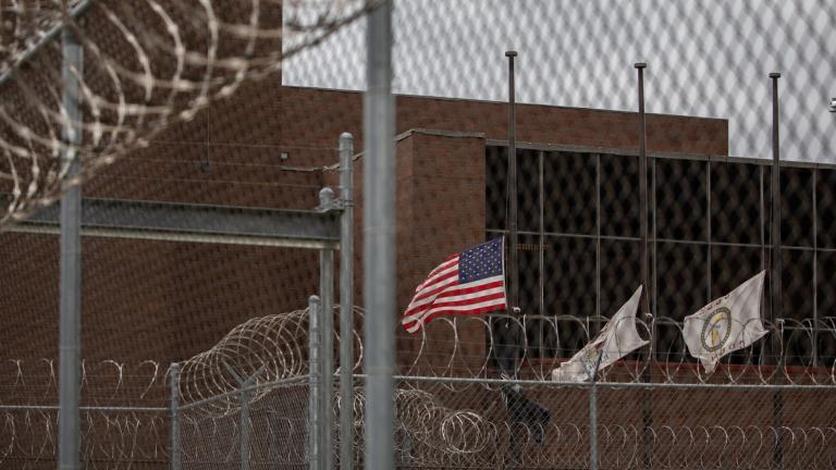 The Cook County Jail in Chicago is seen here on April 30, 2020. (Zbigniew Bzdak/Chicago Tribune/Tribune News Service/Getty Images)