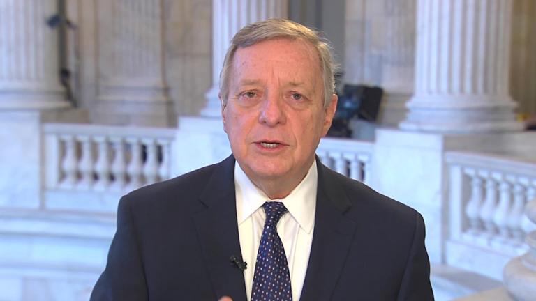 Senate Majority Whip Dick Durbin said Sunday that he thinks he is “close” to securing the Republican votes needed to overcome a Senate filibuster to advance a key immigration measure that would provide a pathway to citizenship for undocumented immigrants who were brought to the United States as children. (Credit: CNN)
