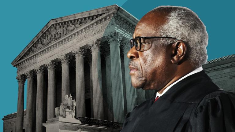 Justice Clarence Thomas and his wife, conservative activist Ginni Thomas, accepted several luxury trips paid for by GOP megadonor Harlan Crow. (CNN)