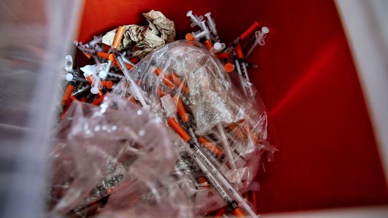 Drug overdose deaths in the U.S. rose to record levels during the COVID-19 pandemic, and a new report from the CDC details the deadly rise of fentanyl. (Agnes Bun / AFP / Getty Images)