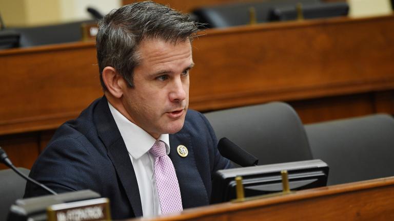 Illinois U.S. Rep. Adam Kinzinger. (Kevin Dietsch / POOL / AFP / Getty Images / FILE)