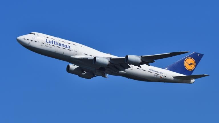  A Lufthansa plane is pictured in a file photo. (iStock)