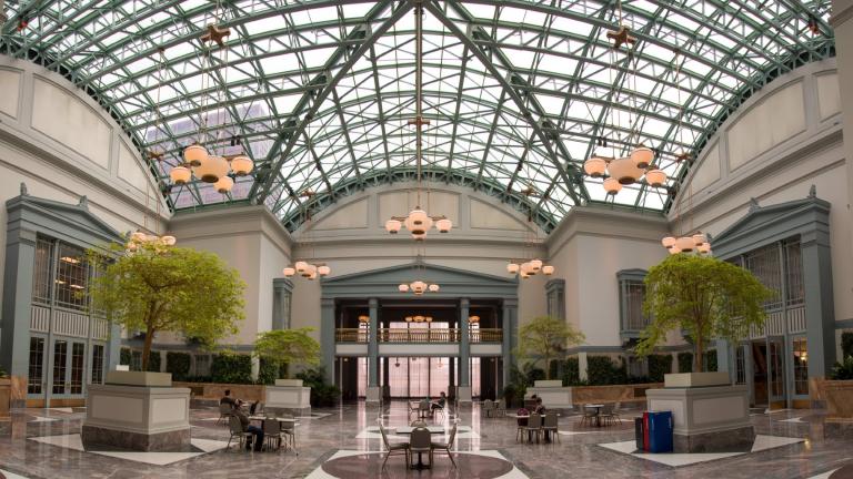 The Harold Washington Library is pictured in a file photo. (imagoDens / iStock)