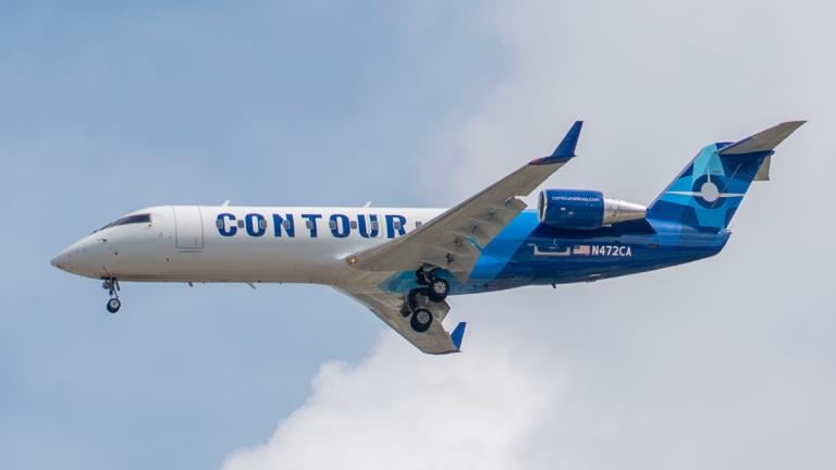 A Contour Airlines jet is pictured in a file photo. (OntheRunPhoto / iStock)