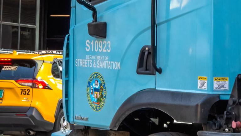 A Chicago Department of Streets and Sanitation vehicle is pictured in a file photo. (Marvin Samuel Tolentino Pineda / iStock)