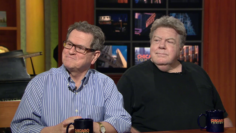 Tim Kazurinsky and George Wendt 