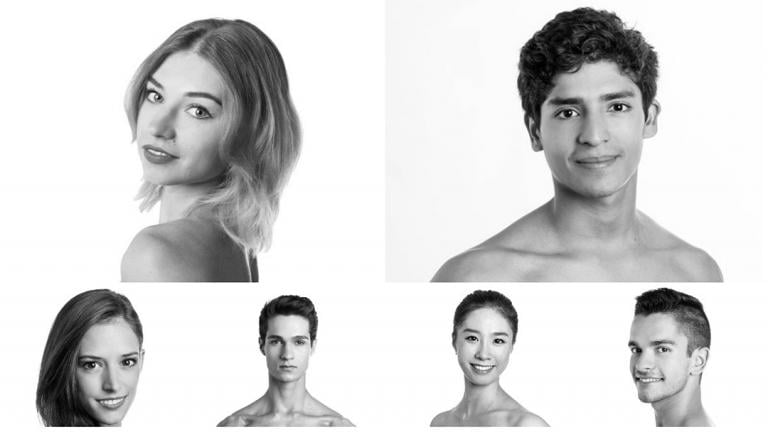 Joffrey Ballet's 10 new dancers (Photos courtesy Joffrey Ballet)