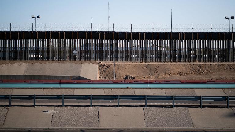 Border wall between the United States and Mexico in El Paso, Texas. (Levi Meir Clancy /Unsplash)