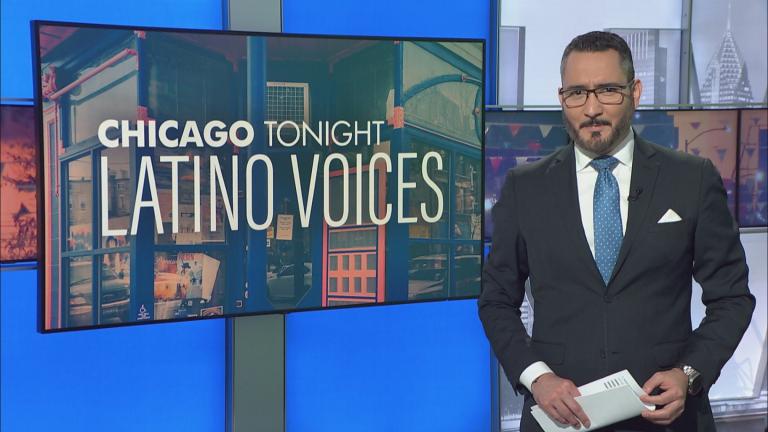 Univisión’s Alex Hernández guest hosts. (WTTW News)