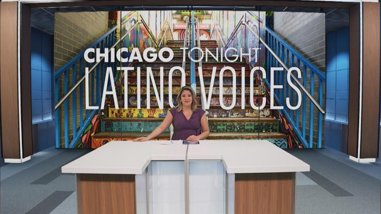 Joanna Hernandez hosts "Chicago Tonight: Latino Voices" on March 6, 2025. (WTTW News)