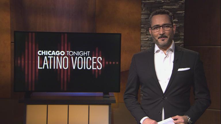 Univisión’s Alex Hernández guest hosts “Latino Voices.” (WTTW News)