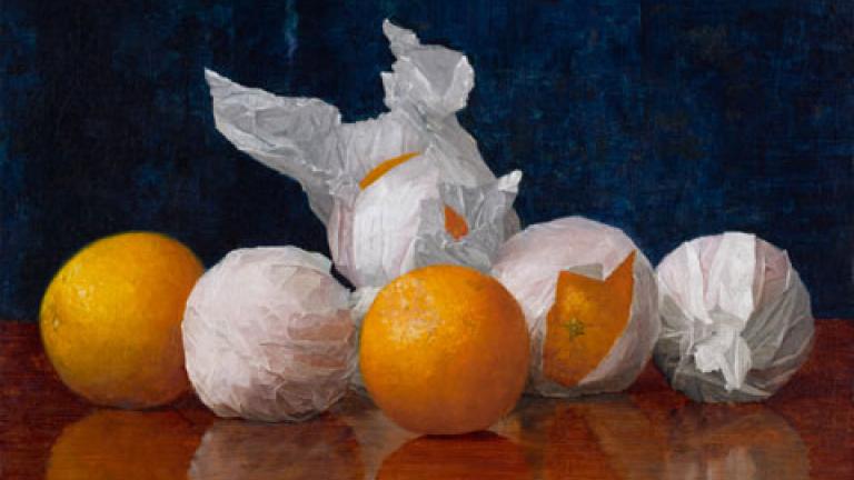 William J. McCloskey; Wrapped Oranges, 1889; Amon Carter Museum of American Art, Forth Worth, Texas