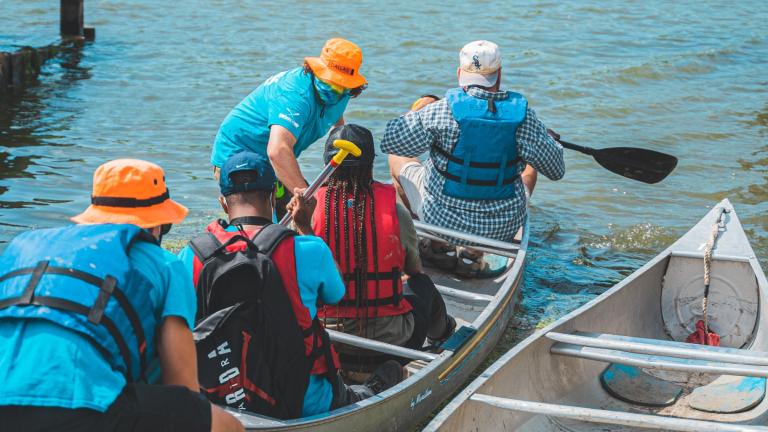 Openlands is hosting guided paddling trips through the African American Heritage Water Trail on the Far South Side. (Courtesy of Openlands)