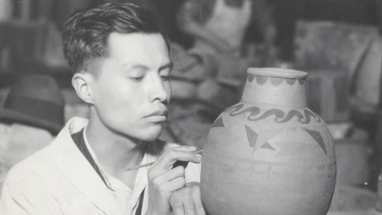 Artist Jesús Torres. (Courtesy of Jane Addams Hull-House Museum)