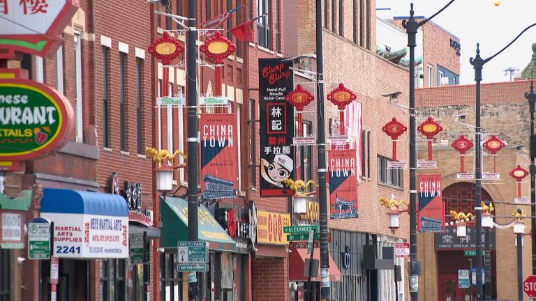 A file photo of Chicago's Chinatown community. (WTTW News)