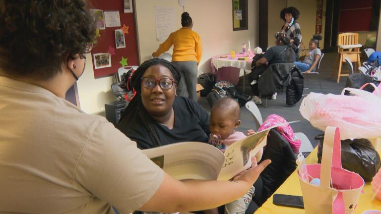 Project Hope assists young mothers through their pregnancies and beyond. (WTTW News)