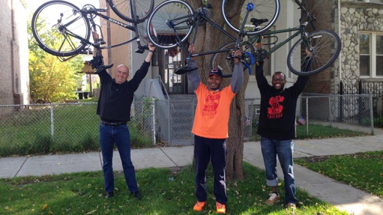 Slow Roll Chicago founders with Jay Shefsky.