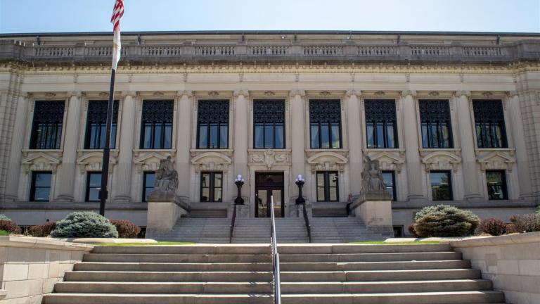 The Illinois Supreme Court building is pictured in Springfield. (Jerry Nowicki / Capitol News Illinois)