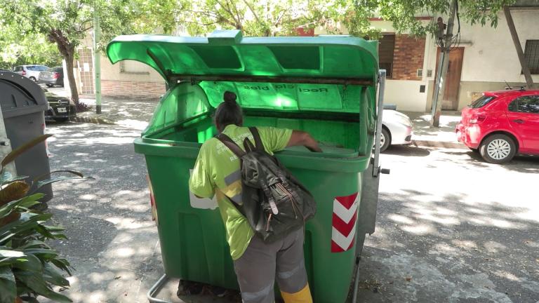 Stella Maris is a cartonera, one of about 150,000 waste pickers in Argentina. (Medill)