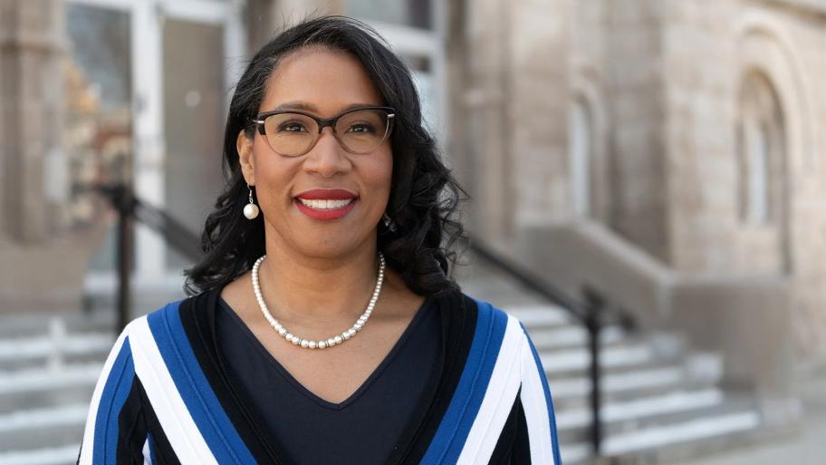 Melissa Conyears-Ervin is pictured in a campaign photo. (Credit: Campaign photo)