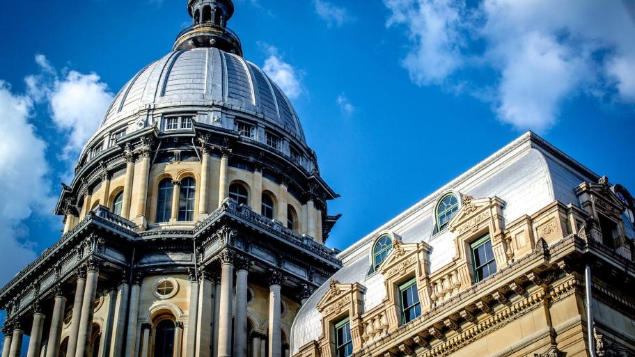 The Illinois State Capitol is pictured in Springfield. (Jerry Nowicki / Capitol News Illinois) 