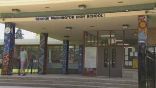 George Washington High School. (WTTW News)