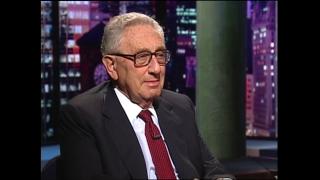 Henry Kissinger appears on “Chicago Tonight” on June 19, 2001. (WTTW News)