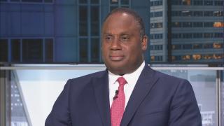 U.S. Rep. Jonathan Jackson appears on “Chicago Tonight” on May 4, 2023. (WTTW News)
