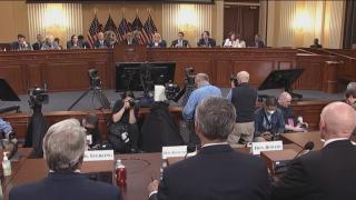 Witnesses testify before the House 1/6 committee on June 21, 2022. (CNN)