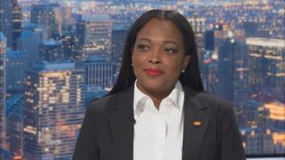 Janice Jackson, CEO of Hope Chicago, appears on “Chicago Tonight” on May 24, 2023. (WTTW News)
