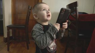 Jedi Rucizka, 2, of Chicago, was hospitalized for lead poisoning. (WTTW News)