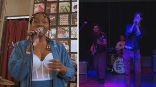 Performers Nola Adé (left) and Friday Pilots Club (right) will be making their Lollapalooza debuts in 2023. (WTTW News)