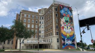 Loretto Hospital, 645 S. Central Ave., is located in the Austin community on Chicago’s West Side. (Eunice Alpasan / WTTW News)