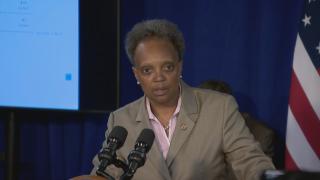 Mayor Lori Lightfoot speaks at a press conference after a City Council meeting on June 22, 2022. (WTTW News)