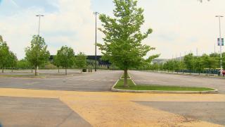 Parking lots on the Museum Campus near Soldier Field. (WTTW News)